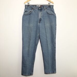 Levi Strauss 545 Jeans Mens 36 30 Blue Vintage Brown Tab 1995 Loose Fit